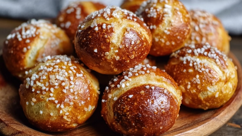 Sourdough Pretzel Bites