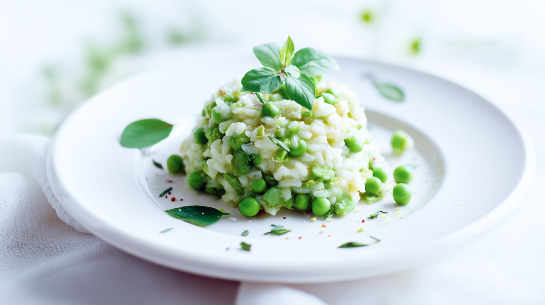 Spring Pea Risotto