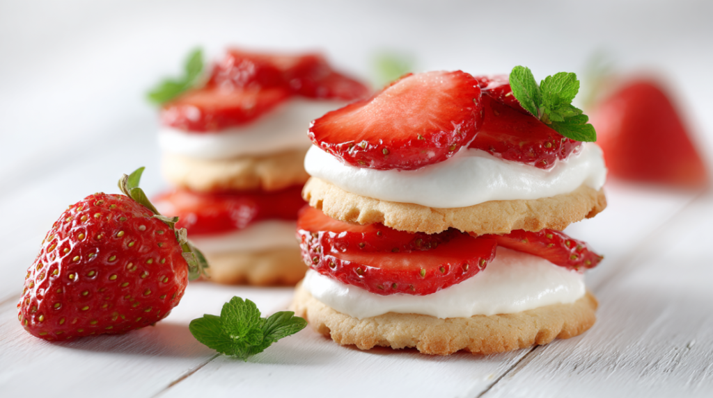 Strawberry Cheesecake Cookies