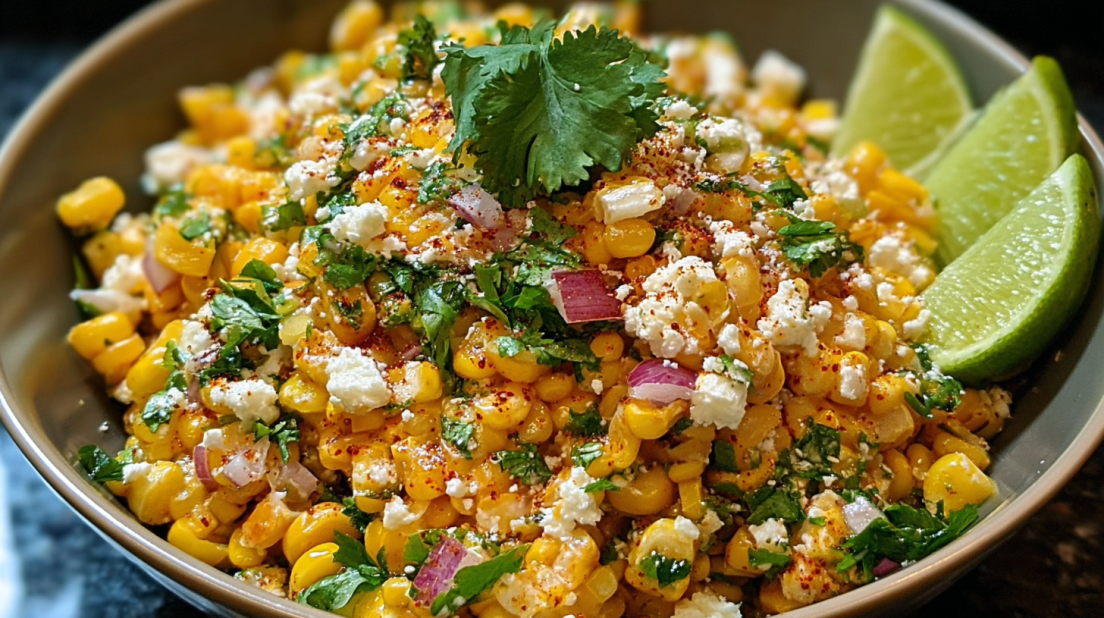 Mexican Street Corn Salad: A Flavorful Treat for the Whole Family!