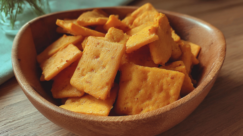 Sweet Potato Crackers