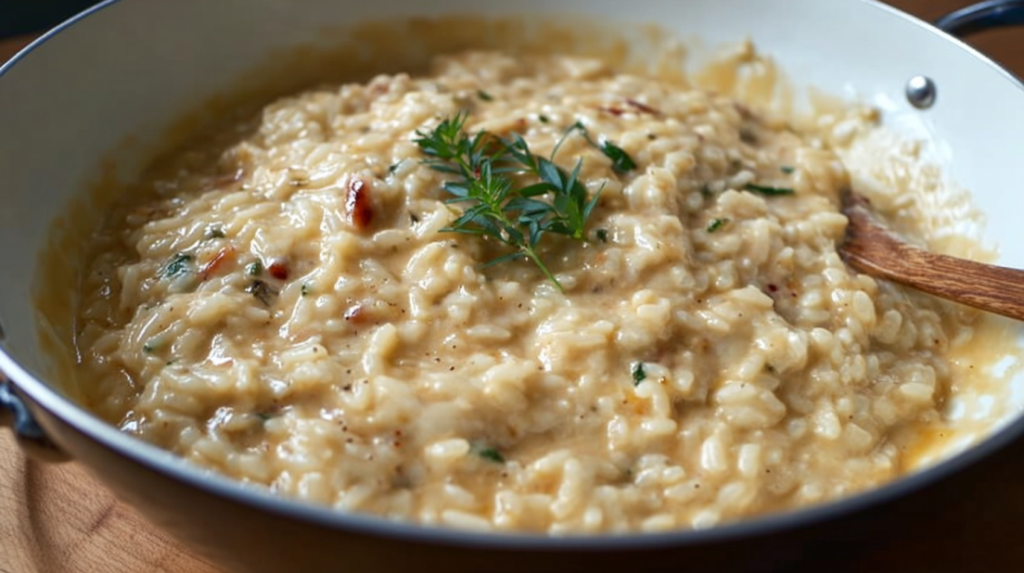 Three Cheese Risotto