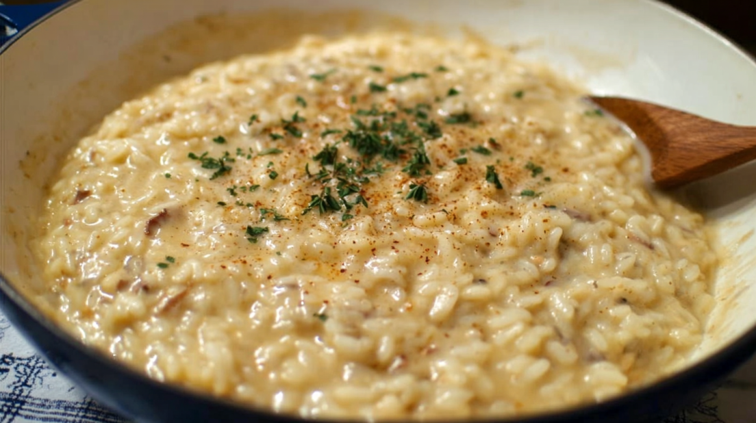 Three Cheese Risotto