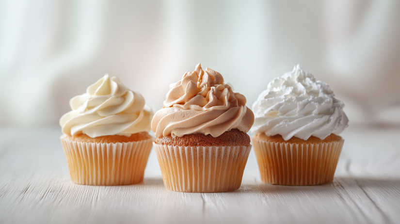 Three Milks Cupcakes