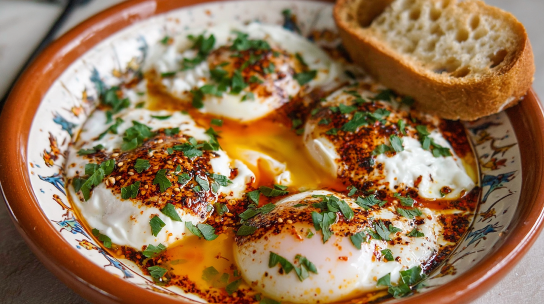 Turkish Inspired Eggs