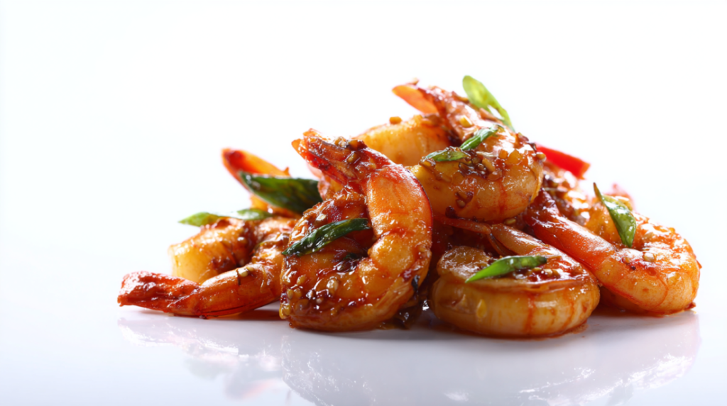 Asian Chilli Garlic Prawns