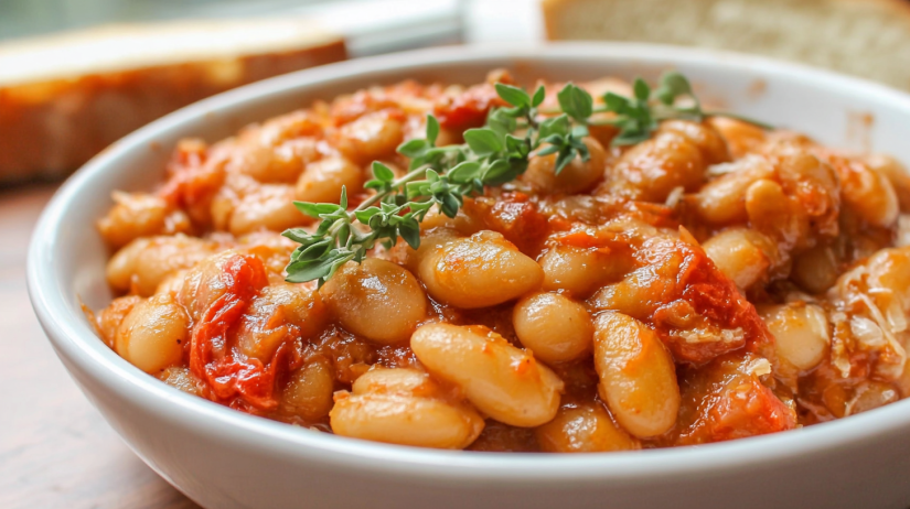 Baked Cannelini Beans