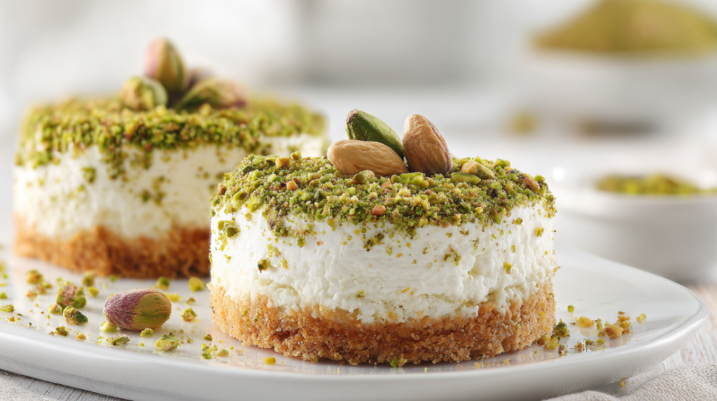 Baklava Pistachio Cheesecake