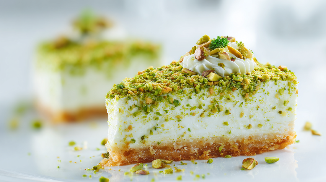 Baklava Pistachio Cheesecake