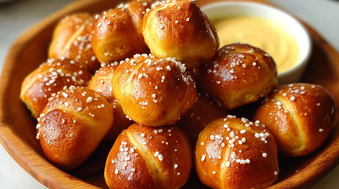 Buttery Soft Pretzel Bites