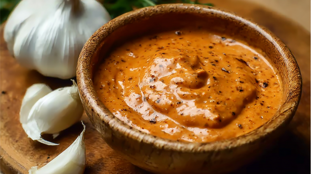 Chipotle Sauce with Garlic and Sour Cream