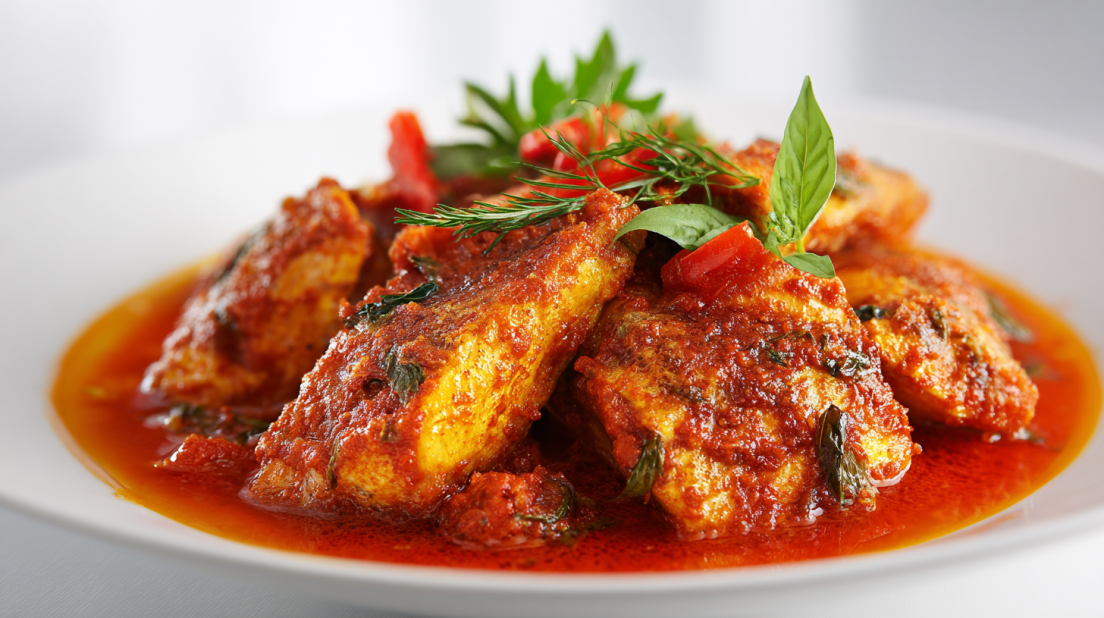 Classic Spicy Moroccan Fish in Rich Sauce