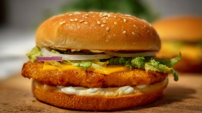 Copycat McChicken Sandwich