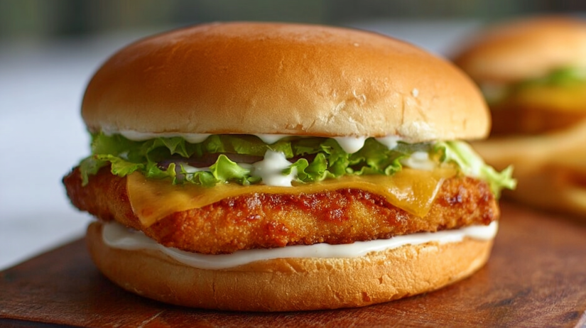 Copycat McChicken Sandwich
