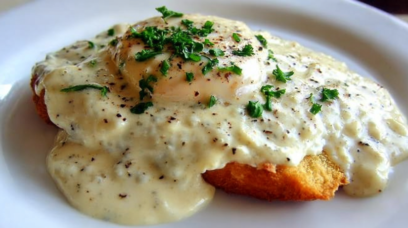Creamy Egg Gravy