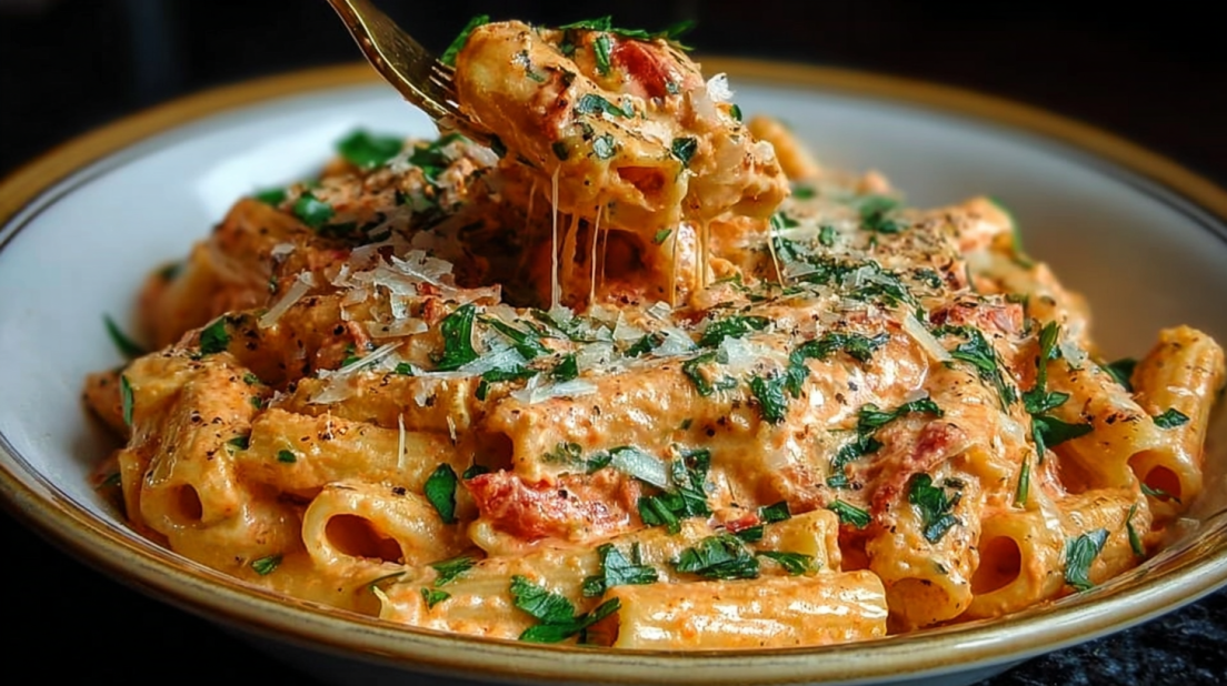Creamy Tomato Garlic Pasta