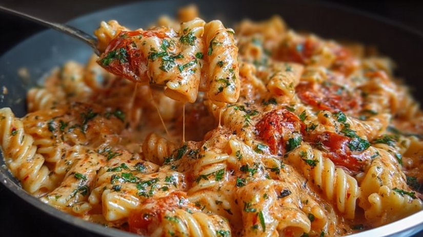 Creamy Tomato Garlic Pasta