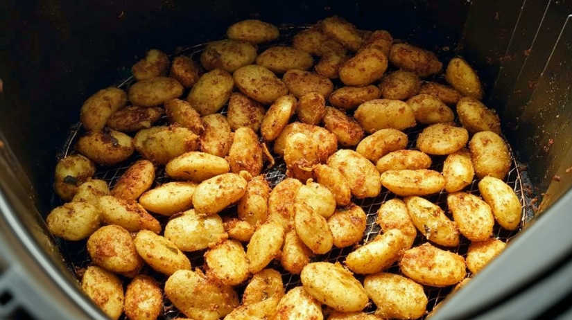 Crispy Butter Beans in Air Fryer