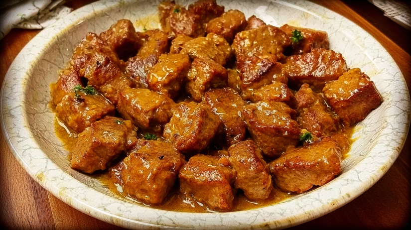 Garlic Pork Bites 