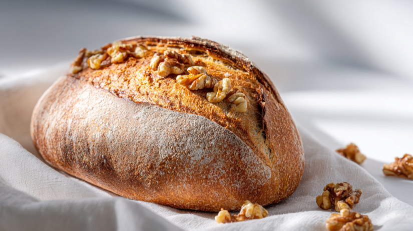 Honey Walnut Sourdough Bread
