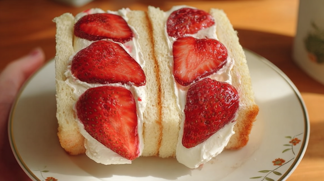 Japanese Strawberry Sando