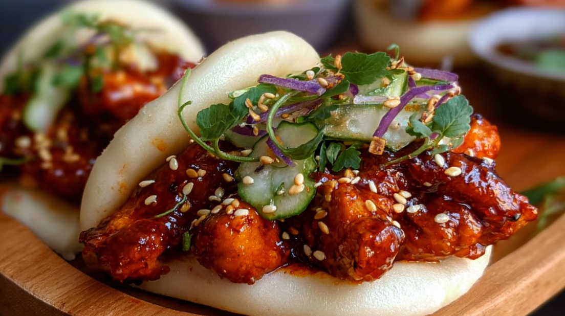 Korean Chicken Bao