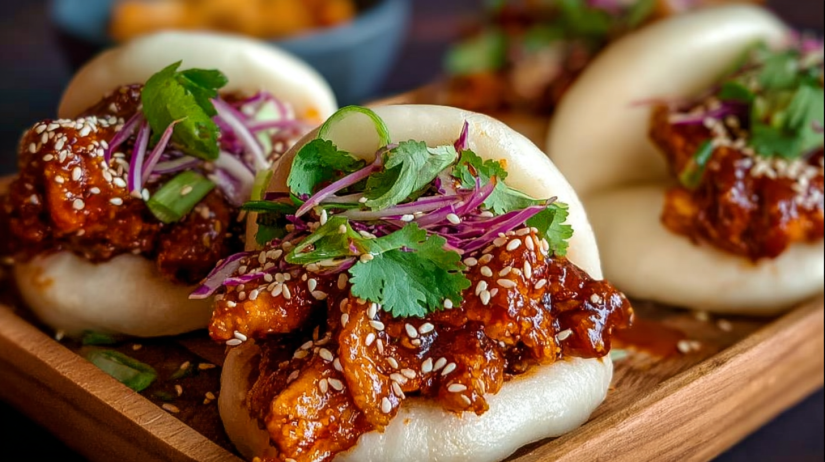 Korean Chicken Bao