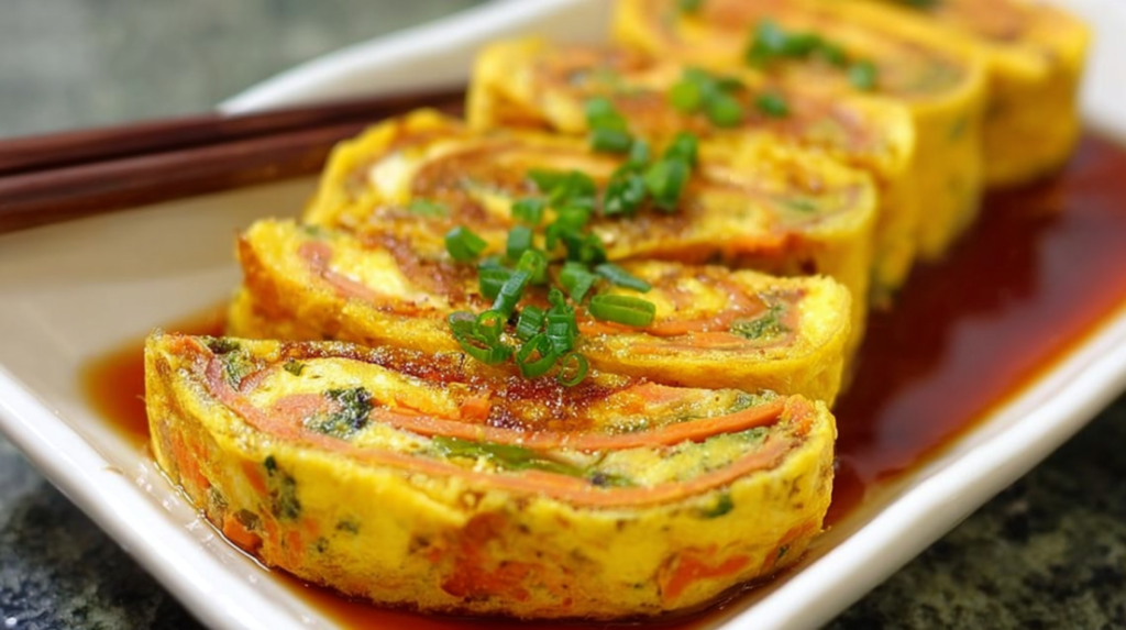 Korean Rolled Omelette