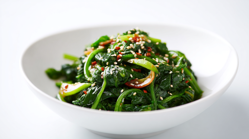 Korean Spinach Salad
