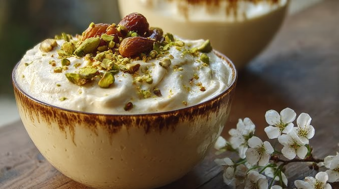 Lebanese Date Blossom Mousse