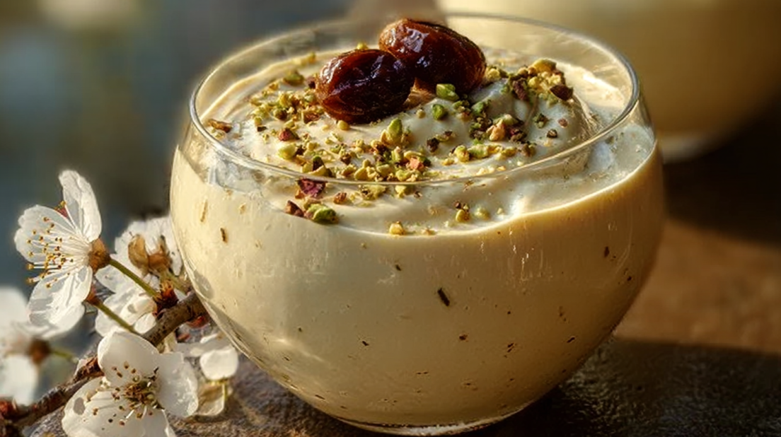 Lebanese Date Blossom Mousse