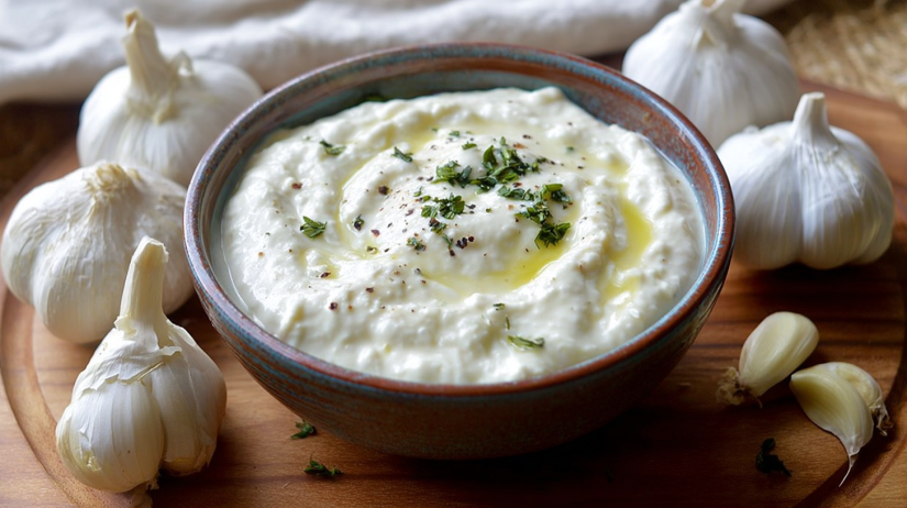 Lebanese Garlic Sauce