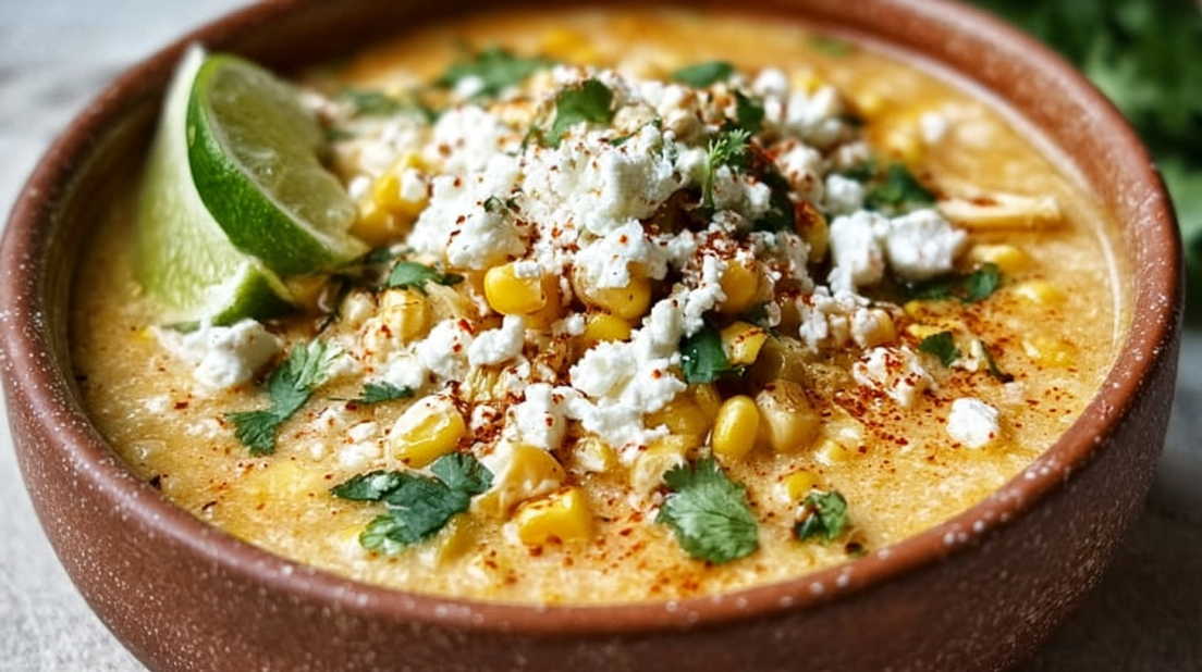 Mexican Street Corn Soup