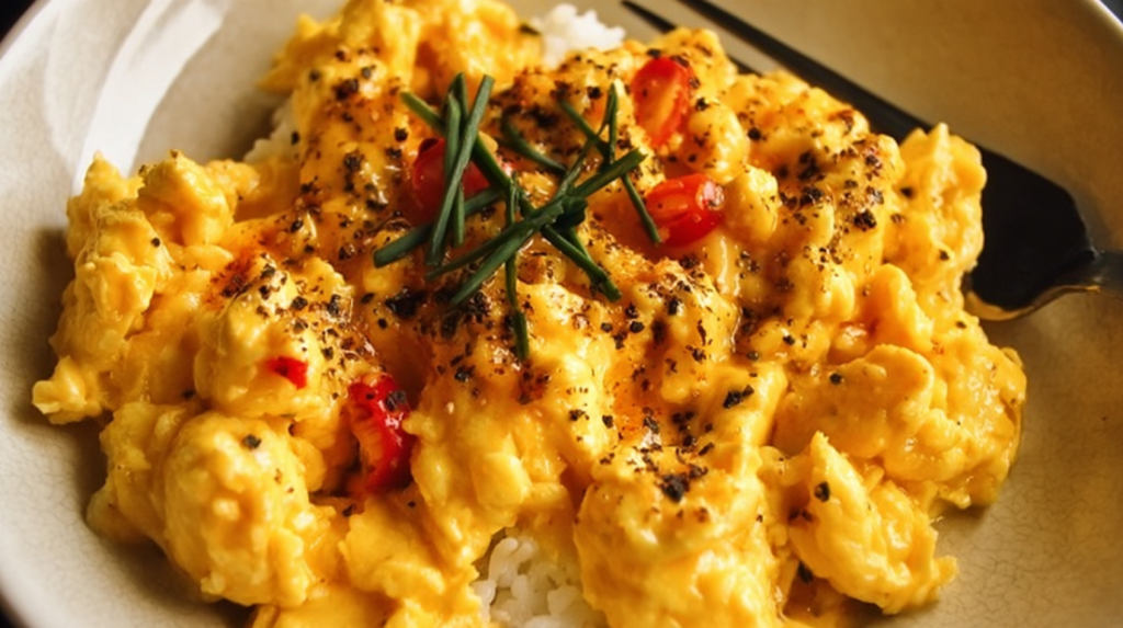 Miso Scrambled Eggs