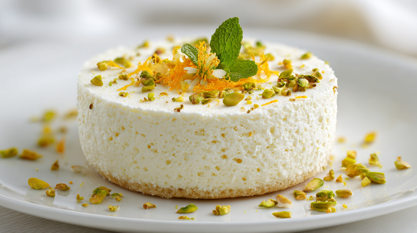 Moroccan Orange Blossom Cheesecake