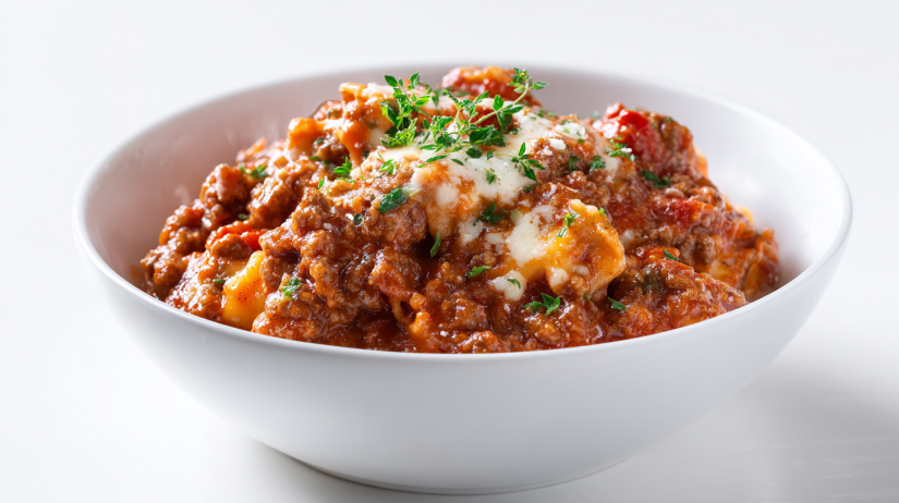 One-Pot Lasagna Soup