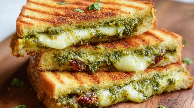 Pesto Grilled Cheese