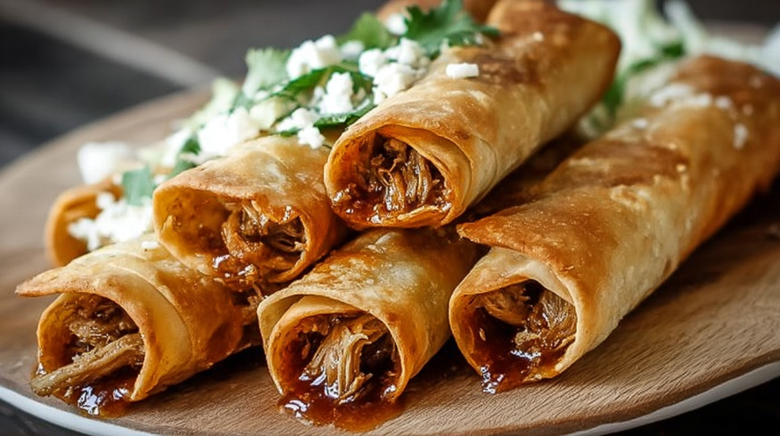 Pulled Pork Taquitos