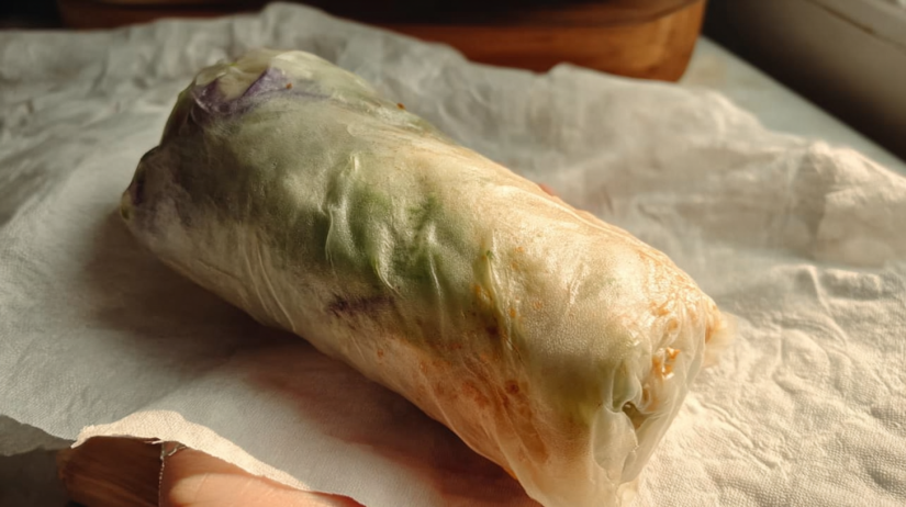 Rice Paper Burrito