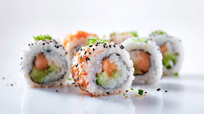 Rice Paper Sushi Rolls