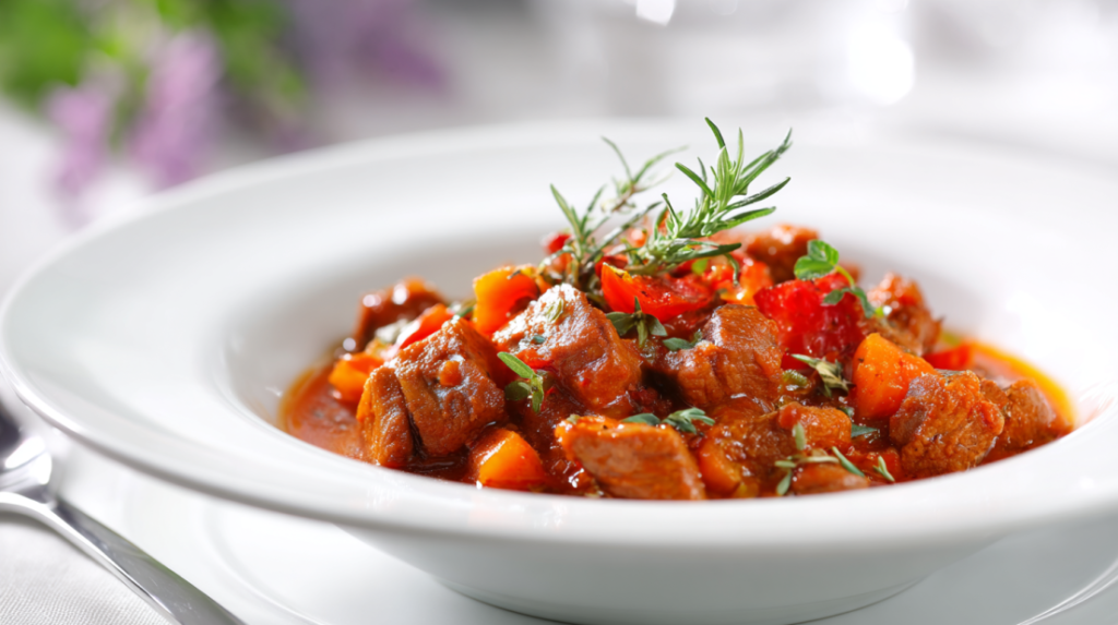 Rich Ukrainian Pork Stew