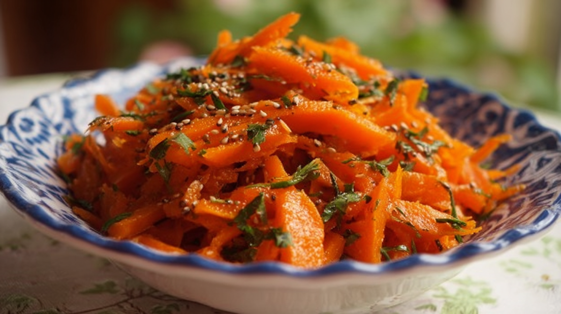 Spicy Korean Carrots
