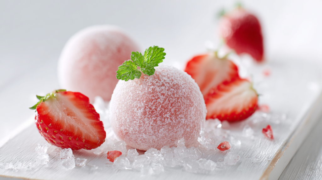 Strawberry Mochi