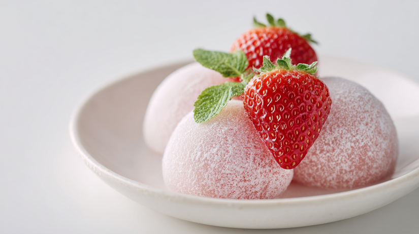 Strawberry Mochi