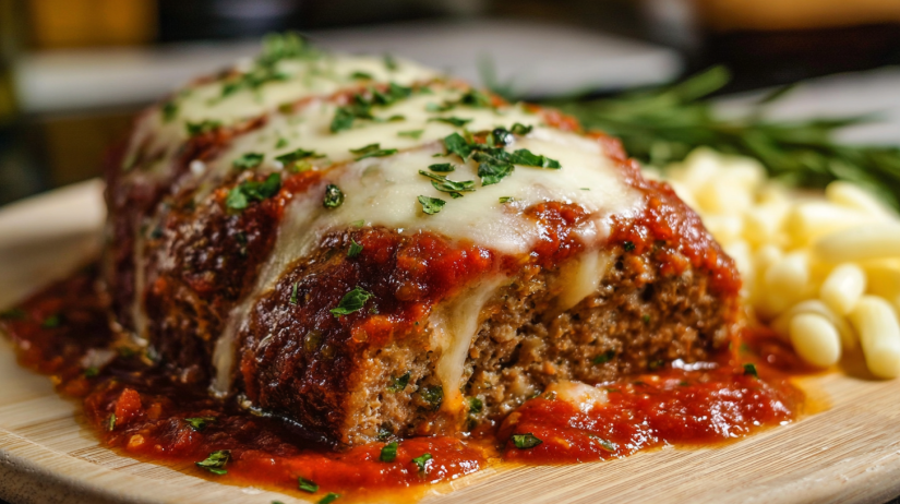Stuffed Italian Meatloaf
