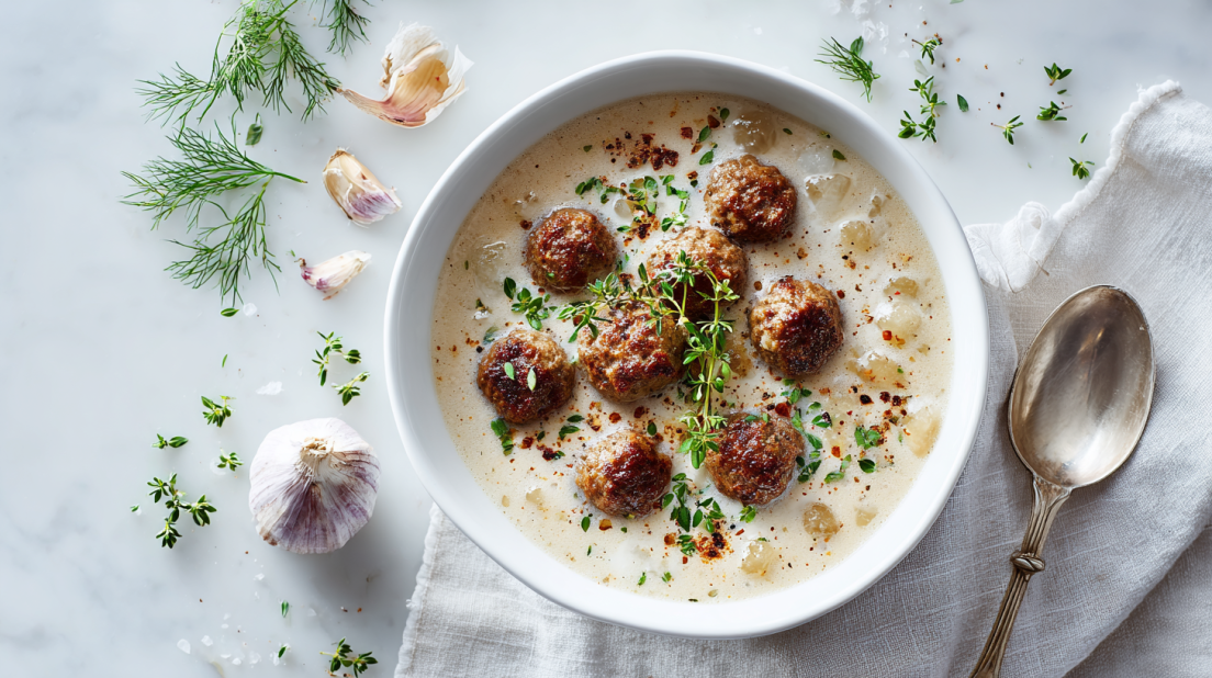 Swedish Meatball Soup
