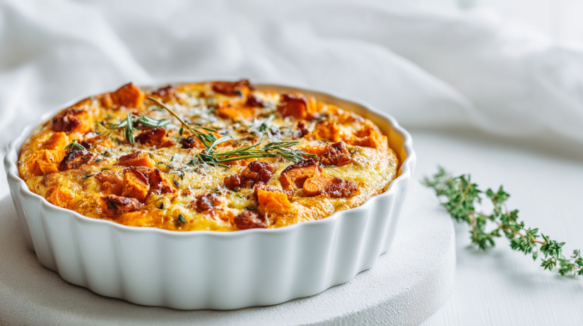 Sweet Potato Egg Casserole