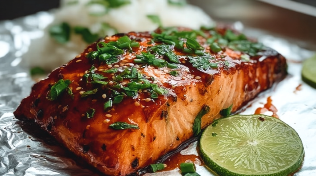 Sweet Chili Baked Salmon