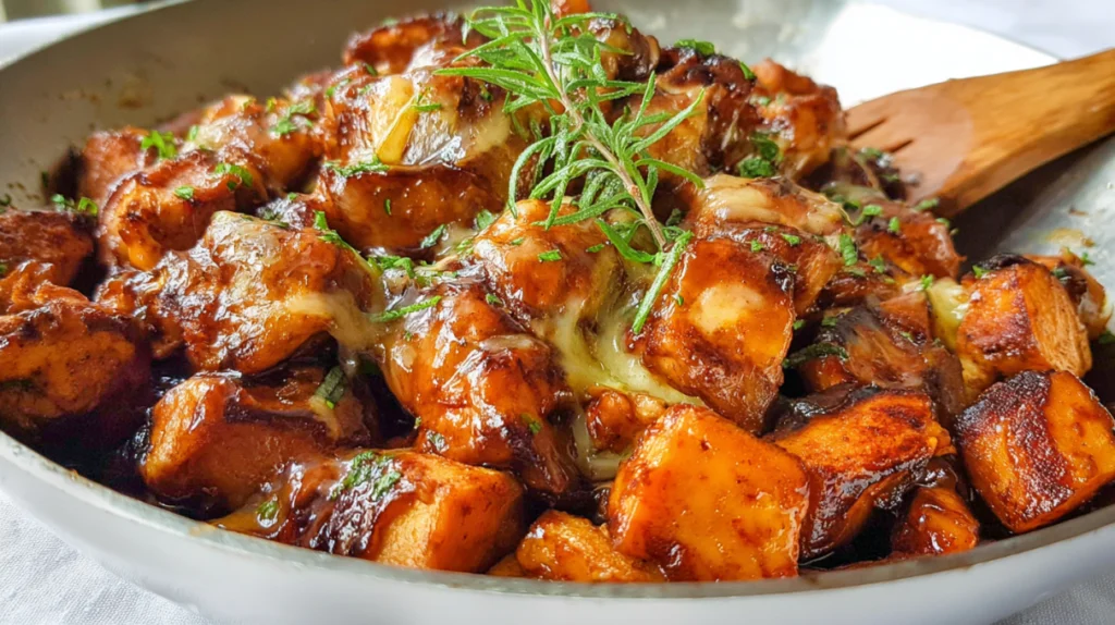 BBQ Chicken Sweet Potato Skillet recipe
