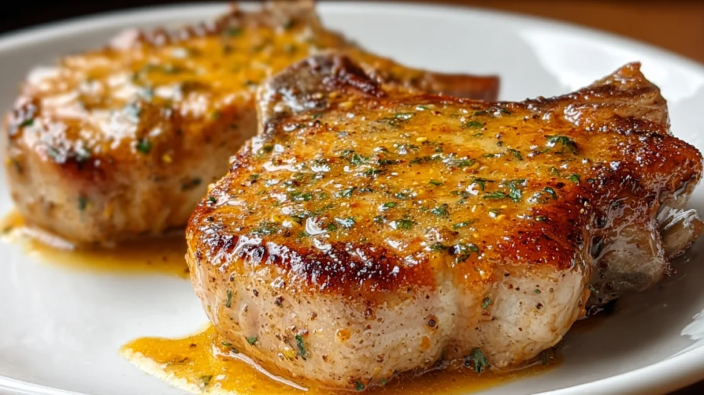 Cheddar ranch pork chops recipe
